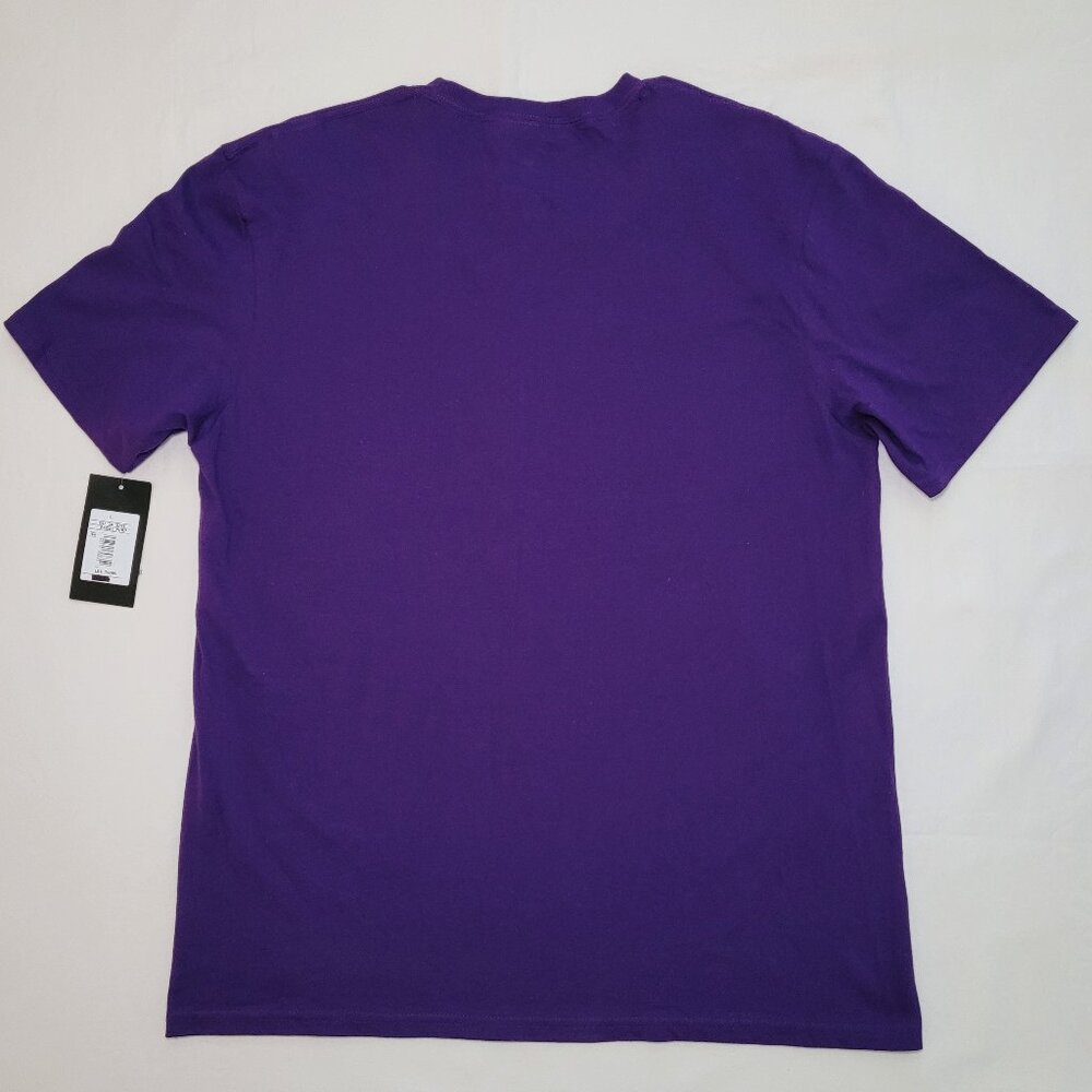 Captivating LSU Tigers T Shirt Short Sleeve Purple Mens Large Collegiate Gameday - Picture 8 of 8